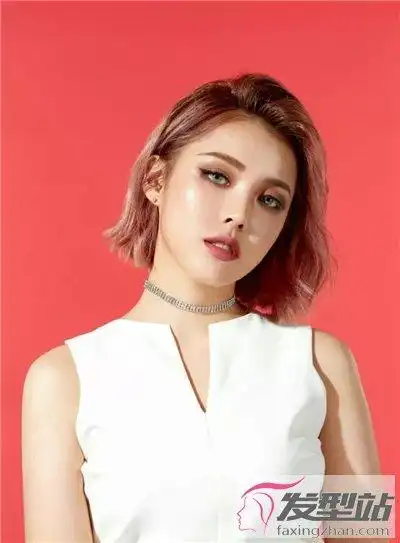 女生短发卷发型女神范人鱼卷美到爆表