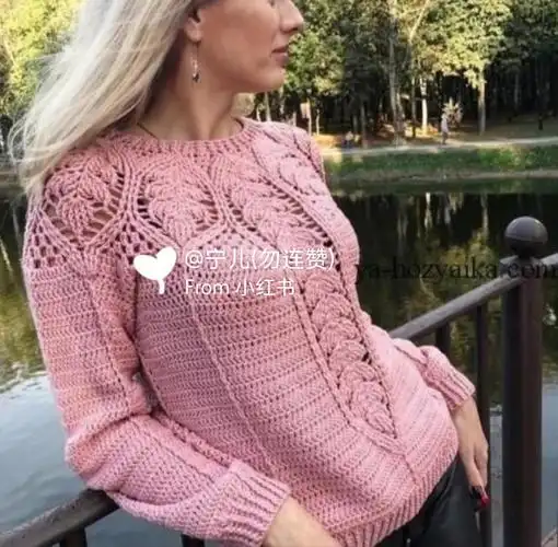 钩针美衣免费图解分享