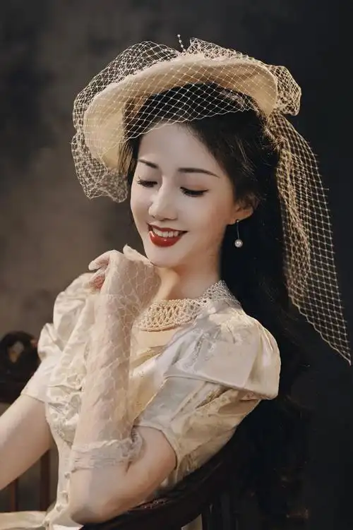 陈欣予端午节复古写真释出民国怀旧氛围感十足