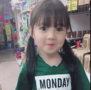 萌妹纸做鬼脸动图萌妹动图做鬼脸表情