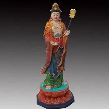 日月菩萨神像三圣佛像日月佛神像河南雕塑厂家