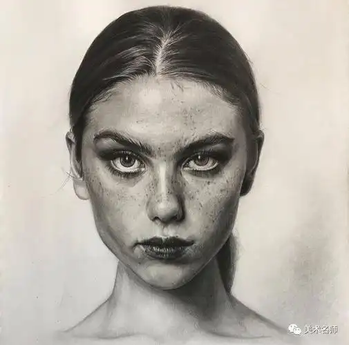 自然的光影,生动的形象,现场感爆棚-aduhong素描头像