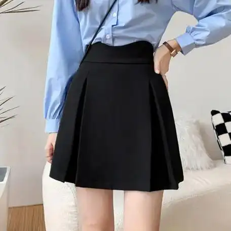 实拍现货大码女装胖mm半身裙春夏新款a字短裙垂感包臀裙子女 - 17网