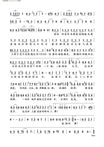 mojito 周杰伦 歌谱 简谱