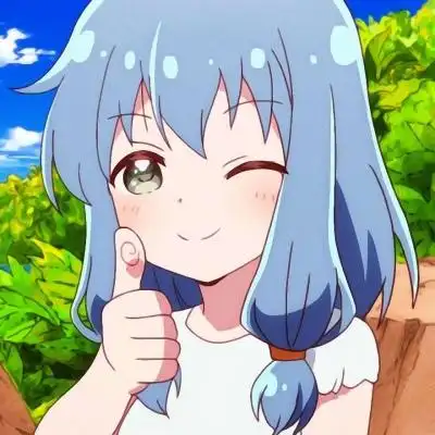 宸祠 可爱二次元蓝色系女生动漫_卡通动漫头像_我要个性网