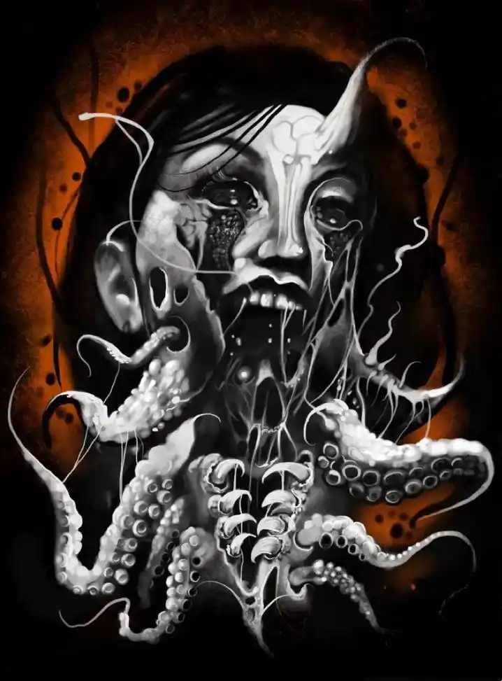 纹身 #纹身图案 #欧美 暗黑系列 - 抖音