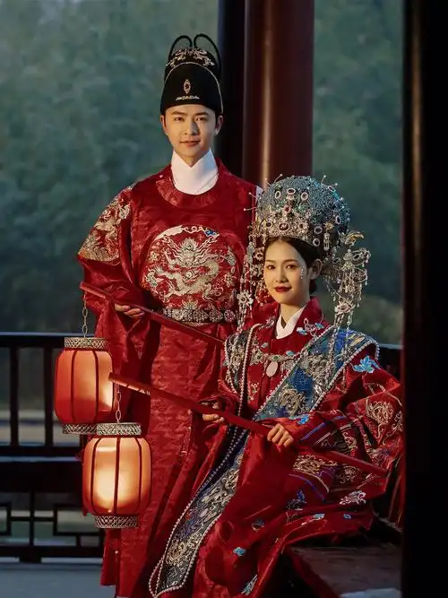 绝美东方古韵一眼惊艳的明制汉服婚纱照