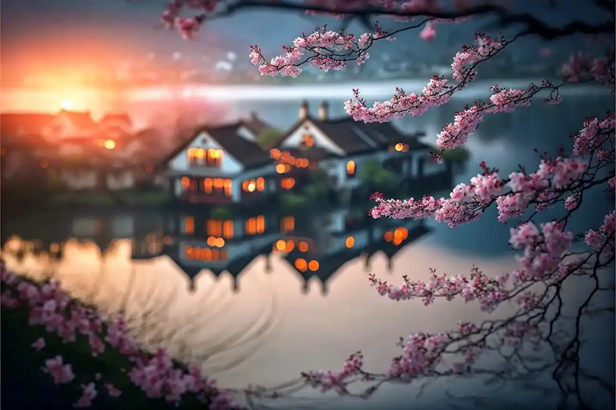 治愈系风景 #古风壁纸  #背景图 #唯美意境 #一不小心 - 抖音