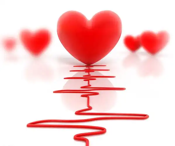 爱心 心电图图片