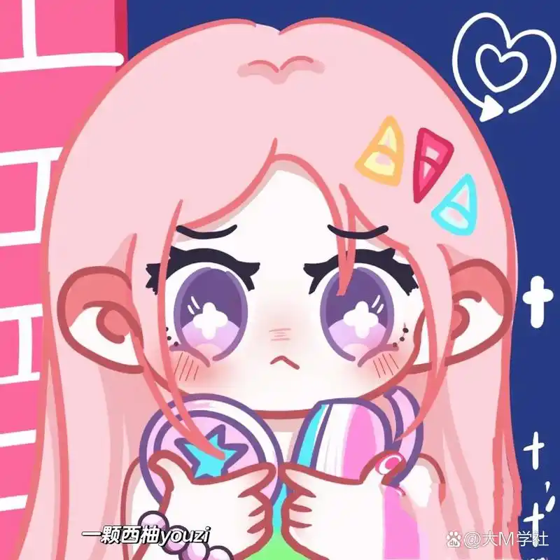 宋雨琦动漫头像好爱呀!