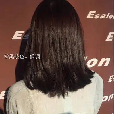 棕黑茶色效果图