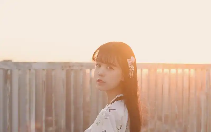 古风美女唯美日落美图集电脑壁纸