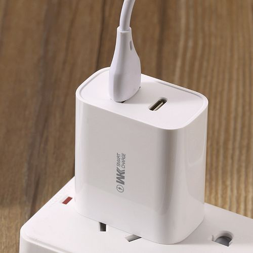 wk design 极速pd手机充电器 type-c接口充头适用于苹果快充18w