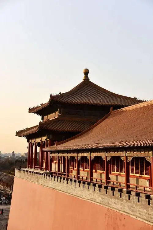 登紫禁城城墙观光