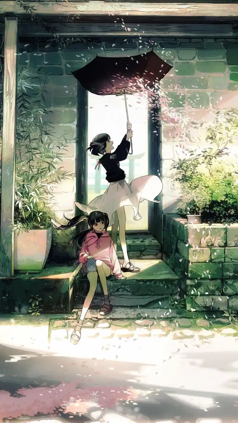 唯美动漫插画手机壁纸