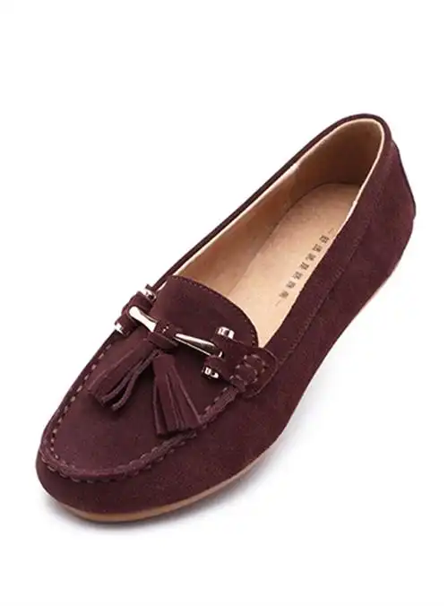 2015大码女鞋夏豆豆鞋女真皮浅口平底单鞋圆头平跟休闲鞋