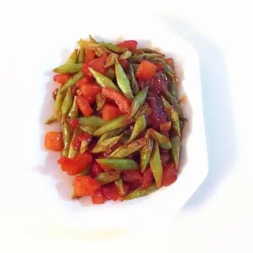 西红柿酱烧四季豆