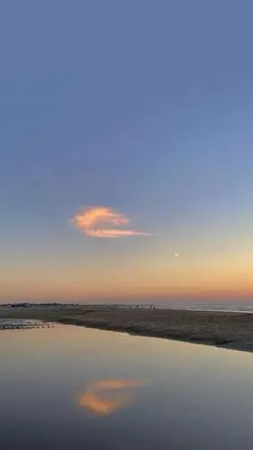 治愈人心的落日余晖风光