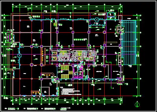 25层框架结构酒店建筑施工图纸