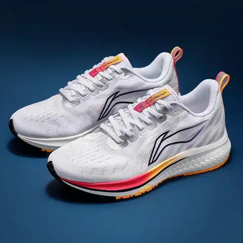 李宁赤兔跑步鞋女2022秋季新款减震跑鞋网面跑步鞋