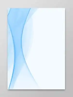 简约时尚蓝色封面图片背景