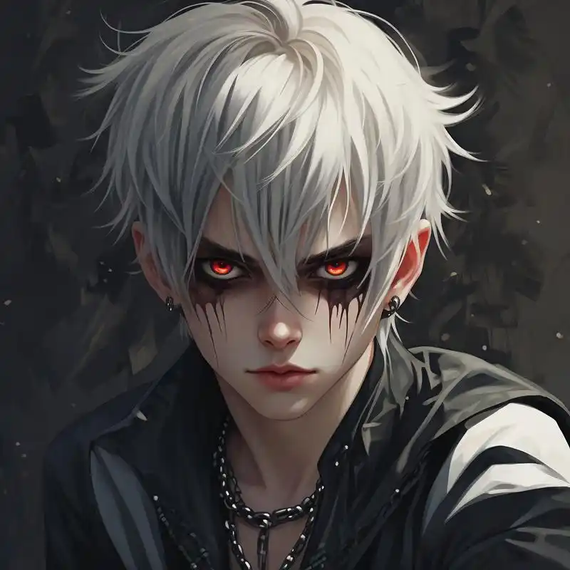 00病娇男生头像,血腥魅力94 探索病娇男生的黑暗魅力,这些头像