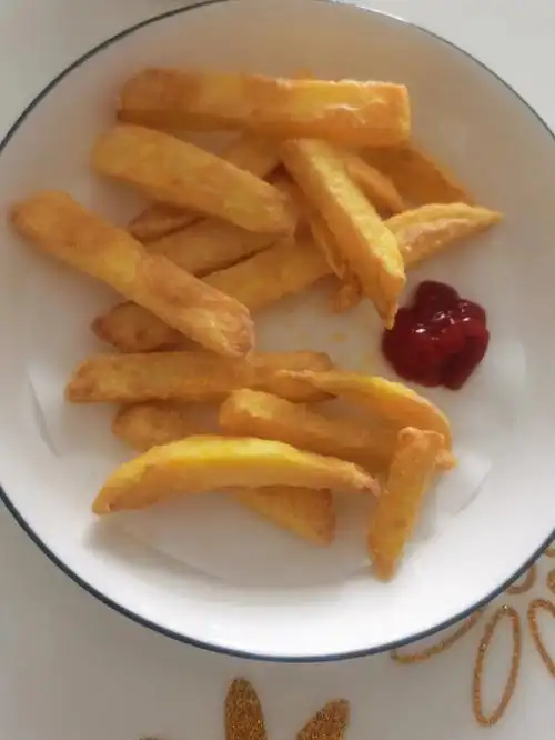 炸薯条也太好吃了吧#空气炸锅 #空气炸锅炸一切   #空气炸锅美食