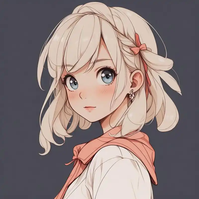 卡通女生头像,太可爱了吧 谁能拒绝得了卡通头像呢,软萌可爱让人一眼