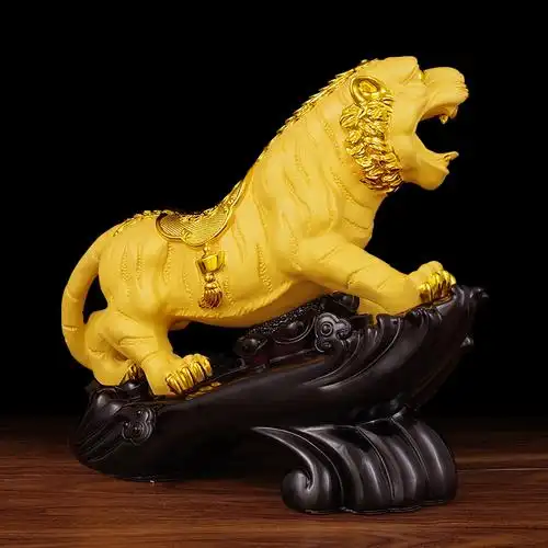 招财老虎摆件风水镇宅十二生肖虎年吉祥物家居客厅装饰品开业礼品