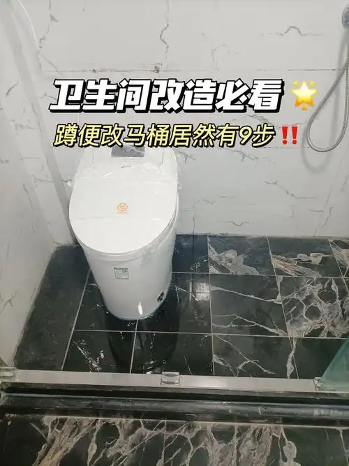 卫生间改造必看蹲便改马桶居然有9步