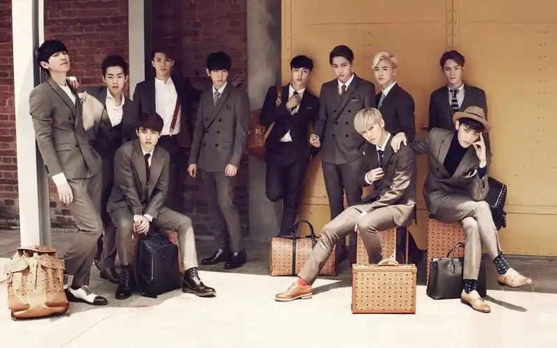 精选韩国小鲜肉组合exo成员帅气写真桌面壁纸(2)高清大图预览1920x120