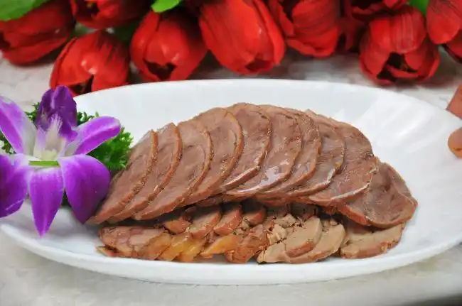 速冻料理包盐水牛肉代加工 500g/袋 真空包装