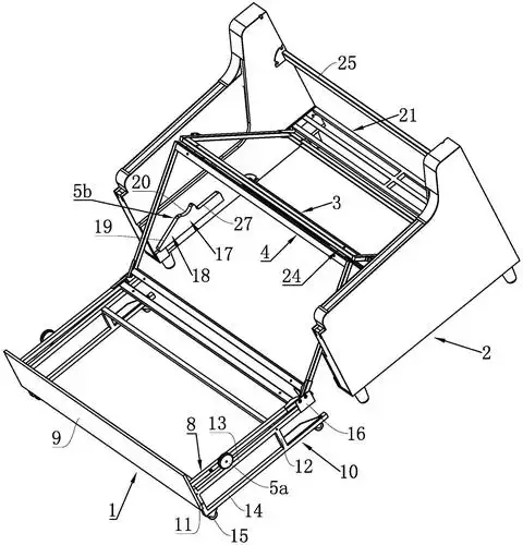 cn213487952u_一种折叠沙发床结构有效