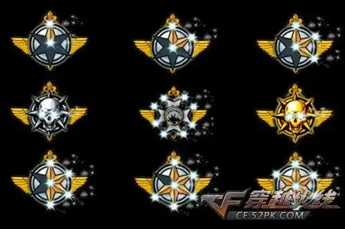 cf击杀图标黄金骷髅击杀图标合辑