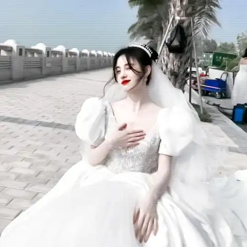 "婚纱" snh48鞠婧祎乌鸦邂逅浪漫