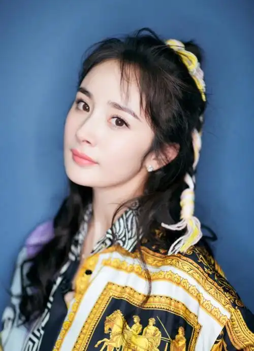 杨幂最新彩编发美炸了,女明星图片,发型图片