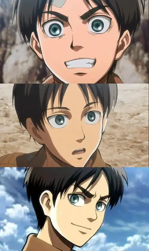 艾伦的眼睛到底什么颜色啊