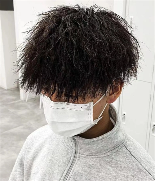 时尚渣男锡纸烫 让你颜值翻倍_男生烫发 - 美发站