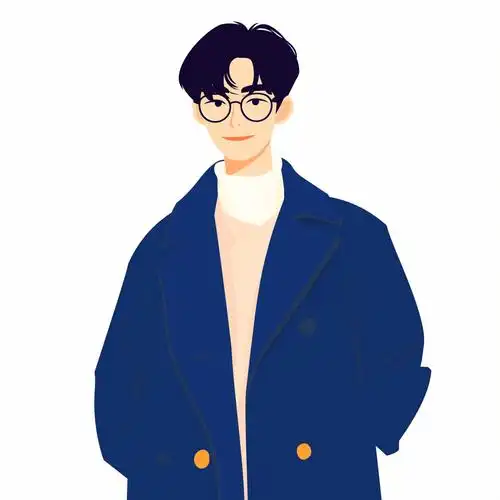 简约的克莱因蓝头像,很适合职场!_颜色_专业_感觉