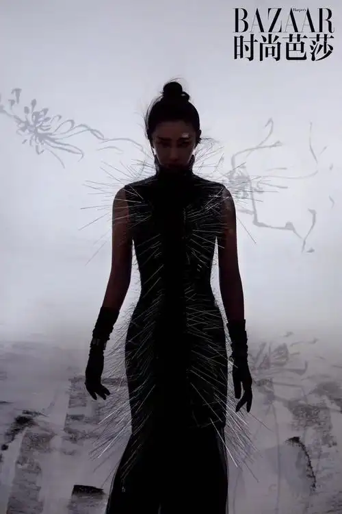 李冰冰时尚芭莎十月纪念刊大片曝光