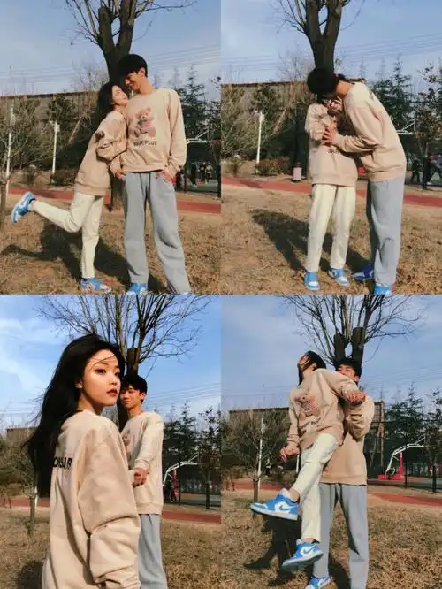 超甜情侣拍照姿势丨氛围感情侣照片