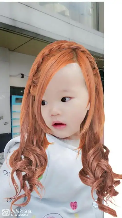 【萌宝睡醒发型】长发小美女来袭