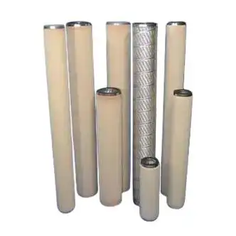 滤芯液气天然气聚结分离滤筒油水混合物分离器 jlx-100*400聚结滤芯