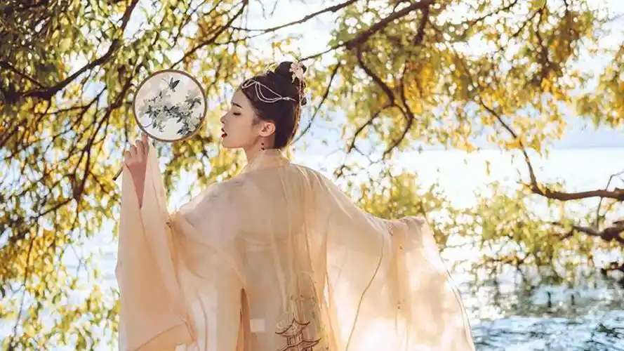 古风美女惊鸿一瞥绝美迷人写真,高清壁纸图片,大陆美女-回车桌面