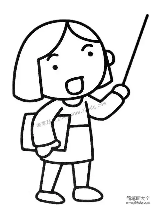 人物职业简笔画 画职业人物简笔画