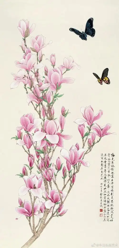 #工笔画##花鸟画#