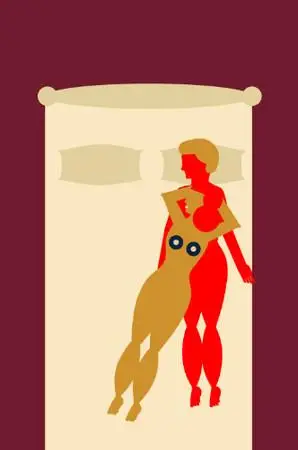 国外网站《refinery 29》分享了以下16张趣味插图,表现男女在床上