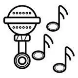 大声吵闹的简笔画与声现象有关的简笔画喇叭噪音简笔画音响简笔画画法