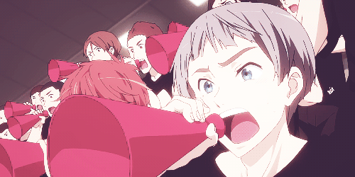 动漫观众呐喊gif动图_动态图_表情包下载_soogif