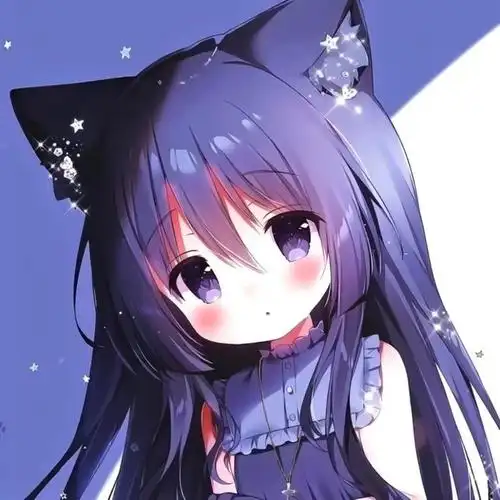 梦幻可爱的动漫女生头像,女头,动漫头像,微信头像,梦幻,可爱,绘艺素材